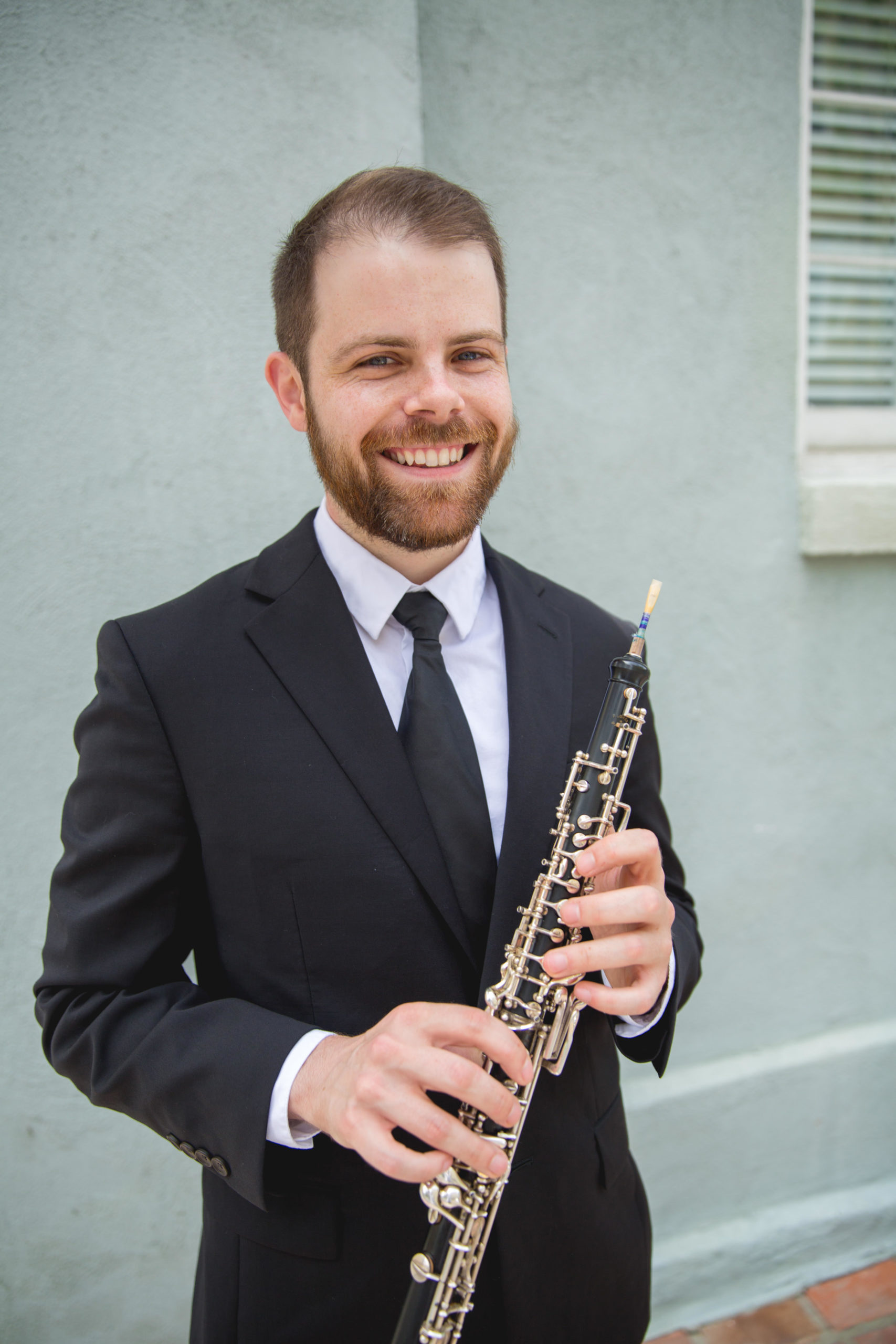 Image of Zachary Hammond with Oboe